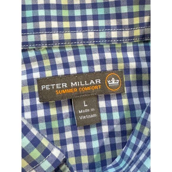 Peter Millar Summer Comfort, Lightweight long sleeve shirt, size Large - Picture 3 of 9